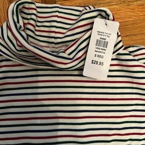 L.L.Bean Women’s Striped Turtleneck